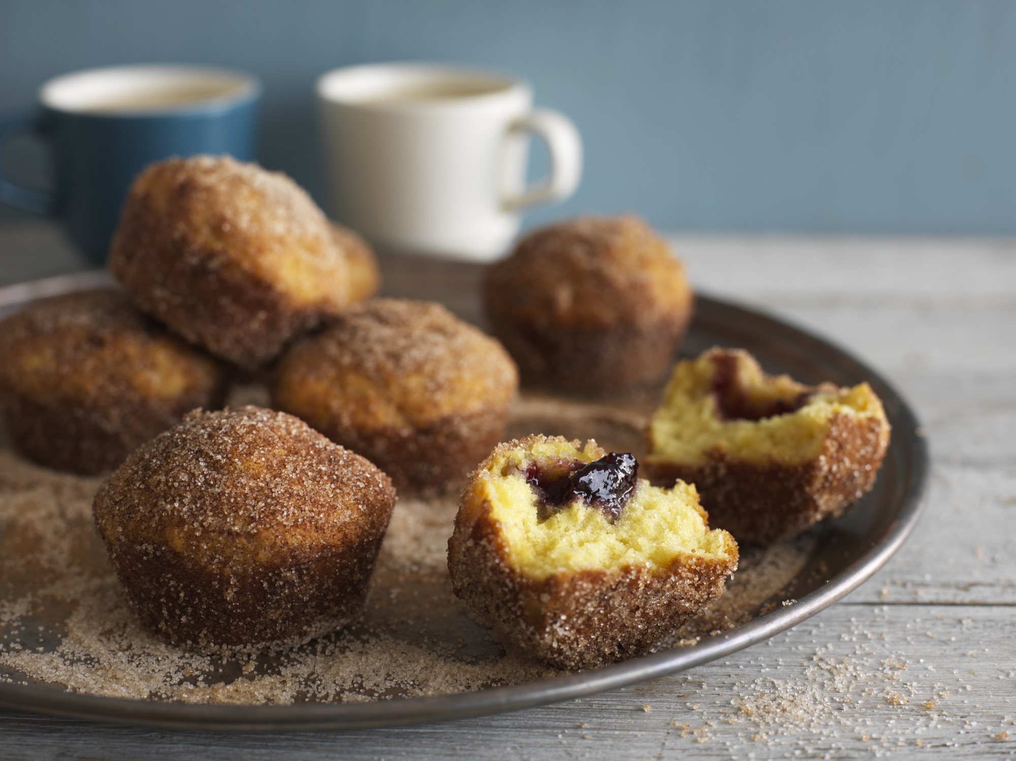 Jam & Cinnamon Doughnut Muffins Products Greggs